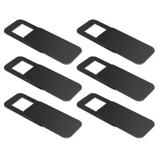 Deals, Discounts & Offers on Laptop Accessories - KACA Webcam Cover, Privacy Protector Webcam Cover Slide, Compatible with Laptop, Desktop, PC, Smartphone, Protect Your Privacy and Security, Strong Adhesive, (Rectangle) Set of 6