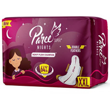 Deals and Offers on Health & Personal Care - Paree Super Nights Sanitary Pads Deals, Discounts & Offers on Health & Personal Care - Paree Super Nights Sanitary Pads