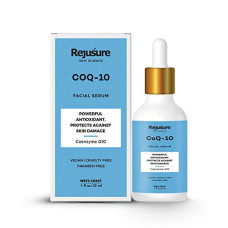 Deals and Offers on Beauty Care - Rejusure COQ-10 Facial Serum - Powerful Antioxidant | Anti-Aging Defense | Skin Nourishment - 30ml Deals, Discounts & Offers on Beauty Care - Rejusure COQ-10 Facial Serum - Powerful Antioxidant | Anti-Aging Defense | Skin Nourishment - 30ml