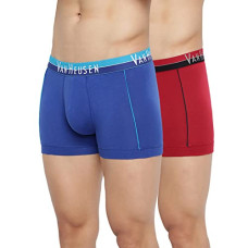 Deals, Discounts & Offers on Men - Van Heusen Men Trunks - Cotton Spandex - Pack of 2 - Anti Bacterial, Colour Fresh, Moisture Wicking