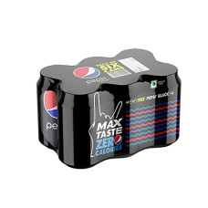 Deals and Offers on - Pepsi Black Slim Can, 250ml (Pack of 6) Deals, Discounts & Offers on - Pepsi Black Slim Can, 250ml (Pack of 6)