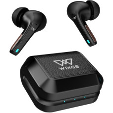 Deals, Discounts & Offers on  - Wings Flobuds 300 Made In India TWS Earbuds with Leather Look Finish, Smart ENC,BT 5.3 Bluetooth Headset(Black, True Wireless)