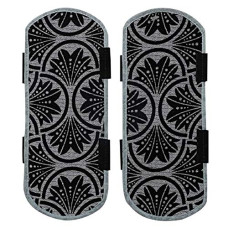 Deals and Offers on - Kuber Industries Leaf Design Velvet 2 Piece Fridge Handle Cover Set - Grey (CTKTC03334) Deals, Discounts & Offers on - Kuber Industries Leaf Design Velvet 2 Piece Fridge Handle Cover Set - Grey (CTKTC03334)