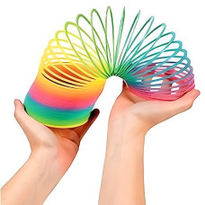 Deals and Offers on - Graphene Rainbow Spring Fun Activity Stress Relief Toy for Kids Adults of All Age Group, Deals, Discounts & Offers on - Graphene Rainbow Spring Fun Activity Stress Relief Toy for Kids Adults of All Age Group,