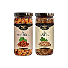 Deals, Discounts & Offers on  - Hey Nutty's Natural Dried Munakka And Afghani Anjeer (500g Each) | Premium Golden Raisins & Figs | Delicious & Healthy Snack