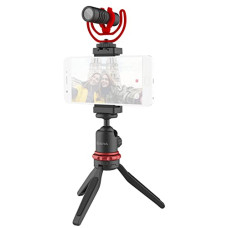 Deals and Offers on Accessories - Boya Vlogging Kit - Video Microphone, Mini Tripod with Extension Handle, Cold Shoe Mount, Windshield - Vlogger Starter Kit - Youtuber Kit (BY-VG330) Deals, Discounts & Offers on Accessories - Boya Vlogging Kit - Video Microphone, Mini Tripod with Extension Handle, Cold Shoe Mount, Windshield - Vlogger Starter Kit - Youtuber Kit (BY-VG330)