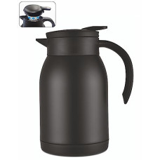Deals, Discounts & Offers on  - SignoraWare Hot Max Thermosteel Carafe 24 Hours Hot or Cold Tea/Coffee Pot, 800 ml,Set of 1, Black, Stainless Steel