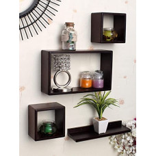 Deals, Discounts & Offers on Furniture - Home Sparkle Floating Wall Shelfs | Wooden Wall Shelves