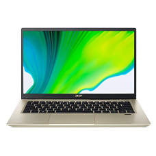 Deals, Discounts & Offers on Laptops - Acer Swift 3X Intel EVO i5-11th Gen 14 inches FHD IPS Display Ultra T and L Notebook (16 GB RAM+ 32GB Optane/512GB SSD/Windows 10/Microsoft Office 2019/Iris Xe Max/Safari Gold/1.37Kg),SF314-59