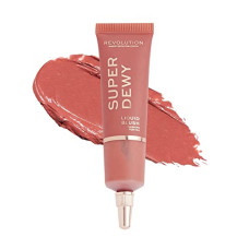 Deals, Discounts & Offers on Beauty Care - Makeup Revolution- Superdewy Liquid Blush- Flushing For You (Bright Rose) | Dewy & Radiant Finish | Lightweight Blush | Ultra-Pigmented Formula | Buildable Liquid Blush | - 15ml