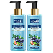 Deals, Discounts & Offers on  - Vaadi Herbals Age Defying Blueberry and Grapefruit Hand Wash - 250 ml (Pack of 2)