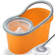 Deals and Offers on Home Improvement - V-Mop Premium Classic Orange Magic Dry Bucket Mop Deals, Discounts & Offers on Home Improvement - V-Mop Premium Classic Orange Magic Dry Bucket Mop