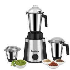 Deals and Offers on - Lifelong 1200W Mixer Grinder Power Plus with 3 Jars (Liquidizing, Wet Grinding and Chutney Jar), Stainless Steel blades, 1 Year Manufacturer's Warranty (Black, LLMG210) Deals, Discounts & Offers on - Lifelong 1200W Mixer Grinder Power Plus with 3 Jars (Liquidizing, Wet Grinding and Chutney Jar), Stainless Steel blades, 1 Year Manufacturer's Warranty (Black, LLMG210)