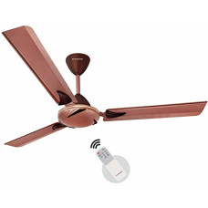 Deals and Offers on - LONGWAY Creta P1 1200 mm/48 inch Remote Controlled 3 Blade Anti-Dust Decorative Star Rated Ceiling Fan (Rusty Brown, Pack of 1) Deals, Discounts & Offers on - LONGWAY Creta P1 1200 mm/48 inch Remote Controlled 3 Blade Anti-Dust Decorative Star Rated Ceiling Fan (Rusty Brown, Pack of 1)