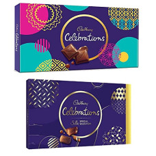 Deals and Offers on - Cadbury Celebrations Combo(1 X Silk Selection, 233g + 1 X Celebrations, 135.7g) Deals, Discounts & Offers on - Cadbury Celebrations Combo(1 X Silk Selection, 233g + 1 X Celebrations, 135.7g)