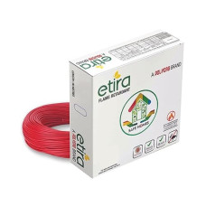 Deals and Offers on - Polycab ETIRA Flame Retardant House Wire PVC Insulated Copper Cable Electric Wire (1 SQMM, Red, 90m) Deals, Discounts & Offers on - Polycab ETIRA Flame Retardant House Wire PVC Insulated Copper Cable Electric Wire (1 SQMM, Red, 90m)