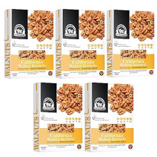 Deals, Discounts & Offers on  - WONDERLAND FOODS Dry Fruits | California Walnut Kernels without Shell 200g Pack of 5