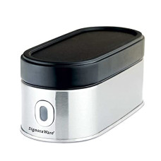 Deals and Offers on - Signoraware Modular Steel Container (Window Oval) Matte, 500ml, Silver Deals, Discounts & Offers on - Signoraware Modular Steel Container (Window Oval) Matte, 500ml, Silver