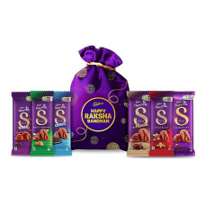 Deals and Offers on - Cadbury Celebrations Special Silk Chocolates Potli Gift Pack with Rakhi, 343g Deals, Discounts & Offers on - Cadbury Celebrations Special Silk Chocolates Potli Gift Pack with Rakhi, 343g