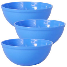 Deals and Offers on - Wonder Sigma 1500 Microwave Safe Safe Multipurpose Plastic Bowl Set,3 pc Bowl 1300 ml, Dark Blue Color, Made in India, KBS02265 Deals, Discounts & Offers on - Wonder Sigma 1500 Microwave Safe Safe Multipurpose Plastic Bowl Set,3 pc Bowl 1300 ml, Dark Blue Color, Made in India, KBS02265