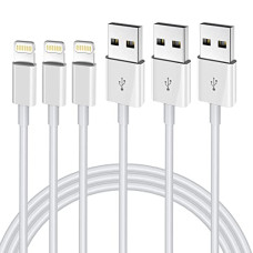 Deals, Discounts & Offers on Mobile Accessories - iPhone Charger 3FT, [Apple MFi Certified] Lightning Cable Original 3Pack USB Power Fast Charging Data Sync Transfer Cord Compatible with iPhone 13/12/11 Pro Max/XS MAX/XR/XS/X/8/7/Plus/6S/6/SE/5S?3FT?