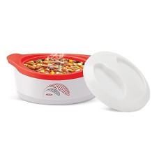 Deals, Discounts & Offers on  - MILTON New Marvel 2500 Inner Steel Casserole, 2360 ml, White| BPA Free | Food Grade | Easy to Carry | Easy to Store | Ideal