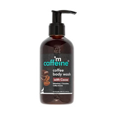 Deals and Offers on - mCaffeine Coffee Body Wash with Cocoa | De-Tan & Deep Cleansing Shower Gel | Enriched with Vitamin E & in Energizing Aroma of Chocolate | Suitable Deals, Discounts & Offers on - mCaffeine Coffee Body Wash with Cocoa | De-Tan & Deep Cleansing Shower Gel | Enriched with Vitamin E & in Energizing Aroma of Chocolate | Suitable