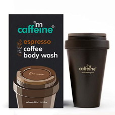Deals, Discounts & Offers on  - mCaffeine Exfoliating Espresso Coffee Body Wash with Natural AHA | Tan Removal Body Wash for Soft & Smooth Skin | Energizing Shower Gel