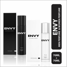 Deals and Offers on - ENVY Combo Perfume For Men and Women 70ML + 70ML Eau de Parfum - 140 ml(For Men & Women) Deals, Discounts & Offers on - ENVY Combo Perfume For Men and Women 70ML + 70ML Eau de Parfum - 140 ml(For Men & Women)