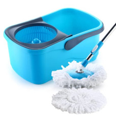 Deals and Offers on Home Improvement - Proclean Elegant Bucket Spin Mop | Quick Spin Mop with 2 Microfiber Mop Refills | Telescopic Pipe 19-22 MM | Bowl: Plastic | Color Sea Green Deals, Discounts & Offers on Home Improvement - Proclean Elegant Bucket Spin Mop | Quick Spin Mop with 2 Microfiber Mop Refills | Telescopic Pipe 19-22 MM | Bowl: Plastic | Color Sea Green