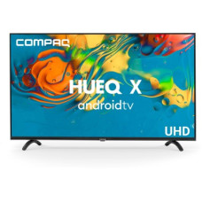 Deals, Discounts & Offers on Entertainment - [For ICICI Bank Credit Card EMI] Compaq 109 cm (43 inch) Ultra HD (4K) LED Smart Android TV with 2GB RAM,Dolby Audio,WCG+,HDR 10,ESE(CQV43AX1UD)