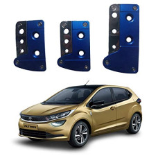 Deals and Offers on - Oshotto 3 Pcs Non-Slip Manual CS-036 Car Pedals Kit Pad Covers Set Compatible with Tata Altroz (Blue) Deals, Discounts & Offers on - Oshotto 3 Pcs Non-Slip Manual CS-036 Car Pedals Kit Pad Covers Set Compatible with Tata Altroz (Blue)
