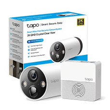 Deals and Offers on - TP-Link Tapo C420S1 4MP Outdoor Smart Wire-Free Security Battery Camera System, Water & dust Proof, Compatible with Alexa & Google Home, 2K QHD, 180-Day Battery Life, 2 Way Audio, IP65, Night Vision Deals, Discounts & Offers on - TP-Link Tapo C420S1 4MP Outdoor Smart Wire-Free Security Battery Camera System, Water & dust Proof, Compatible with Alexa & Google Home, 2K QHD, 180-Day Battery Life, 2 Way Audio, IP65, Night Vision