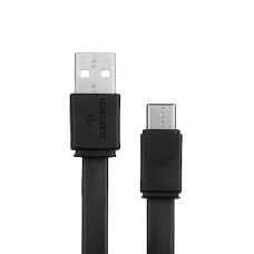 Deals and Offers on - ZEBSTER Z-CC25 USB to Type C Cable, flat cable, supports upto 3A,Charge & Sync (Black) Deals, Discounts & Offers on - ZEBSTER Z-CC25 USB to Type C Cable, flat cable, supports upto 3A,Charge & Sync (Black)