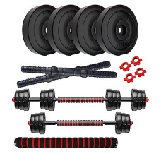 Deals and Offers on - Amazon Brand - Symactive PVC 10 Kg 3-in-1 Convertible Dumbbells Fitness Kit Deals, Discounts & Offers on - Amazon Brand - Symactive PVC 10 Kg 3-in-1 Convertible Dumbbells Fitness Kit