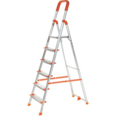 Deals and Offers on - ProHome 6 Steps Ladder with Anti Slip Shoes Aluminium Ladder(With Platform) Deals, Discounts & Offers on - ProHome 6 Steps Ladder with Anti Slip Shoes Aluminium Ladder(With Platform)