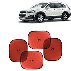 Deals and Offers on - Kingsway Car Window Curtain Sticky Sun Shades for Chevrolet Captiva, 2006-2016 Model, Universal Fit Sunshades Deals, Discounts & Offers on - Kingsway Car Window Curtain Sticky Sun Shades for Chevrolet Captiva, 2006-2016 Model, Universal Fit Sunshades