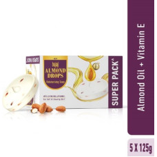 Deals, Discounts & Offers on  - BAJAJ Almond Drops Moisturizing Soap(5 x 125 g)