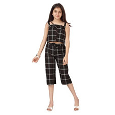 Deals, Discounts & Offers on  - Aarika Girls Top & Capri