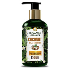 Deals and Offers on - Himalayan Organics Coconut Milk Shampoo With Avocado & Moroccan Argan Oil | No Parabens,Sulphates & Silicones | Nourishing And Hyrdating Hair| Long & Strong Strengthening Hair - 300ml Deals, Discounts & Offers on - Himalayan Organics Coconut Milk Shampoo With Avocado & Moroccan Argan Oil | No Parabens,Sulphates & Silicones | Nourishing And Hyrdating Hair| Long & Strong Strengthening Hair - 300ml