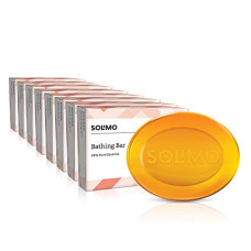 Deals, Discounts & Offers on  - Amazon Brand - Solimo Glycerine Bathing Bar (Pack of 8), 8 x 125g