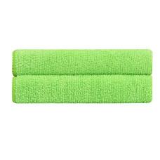 Deals, Discounts & Offers on Home Improvement - Bathla Spic & Span Multi Purpose Micro Fiber Cleaning Cloth - 380 GSM: 60cmx40cm (Pack of 2 - Fluorescent Green)
