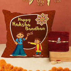 Deals and Offers on - TIED RIBBONS Rakhi for Brother Combo with Gift - Premium Rakhi with Rakshabandhan Cushion with Filler Mini Greeting Card- Rakhi Gift Deals, Discounts & Offers on - TIED RIBBONS Rakhi for Brother Combo with Gift - Premium Rakhi with Rakshabandhan Cushion with Filler Mini Greeting Card- Rakhi Gift