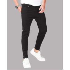 Deals, Discounts & Offers on  - FOSENMen Slim Mid Rise Black Jeans