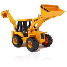 Deals, Discounts & Offers on  - Metro Toy's & Gift Unbreakable Pull Along Back Excavator Construction Engineering Friction Power Toy,Dumper Trucks Vehicle Baby for Kids,Boys Baby Toys