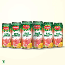 Deals and Offers on - Del Monte Four Seasons Fruit Drink Gift Pack, Pack of 6, 240ml Deals, Discounts & Offers on - Del Monte Four Seasons Fruit Drink Gift Pack, Pack of 6, 240ml