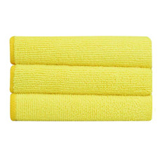 Deals, Discounts & Offers on Home Improvement - Bathla Spic & Span Multi Purpose Micro Fiber Cleaning Cloth - 340 GSM: 60cmx40cm (Pack of 3 - Fluorescent Yellow)