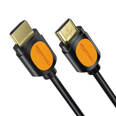 Deals and Offers on Accessories - Amazon Basics High Speed HDMI Cable (Gold-plated, A Male to A Male) - Supports 4K @60Hz and Audio Return (6 Feet) Deals, Discounts & Offers on Accessories - Amazon Basics High Speed HDMI Cable (Gold-plated, A Male to A Male) - Supports 4K @60Hz and Audio Return (6 Feet)