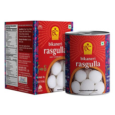 Deals and Offers on - Bhikharam Chandmal Rasgulla Tin Sweets - Open & Eat - Indian Sweets - Bengali Mithai - 1 Kg - 16 Pieces Deals, Discounts & Offers on - Bhikharam Chandmal Rasgulla Tin Sweets - Open & Eat - Indian Sweets - Bengali Mithai - 1 Kg - 16 Pieces