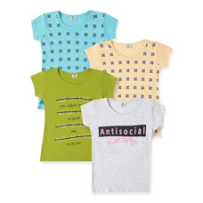Deals and Offers on - HOMEGROWN Girls Cotton Regular Fit Combo Top Deals, Discounts & Offers on - HOMEGROWN Girls Cotton Regular Fit Combo Top